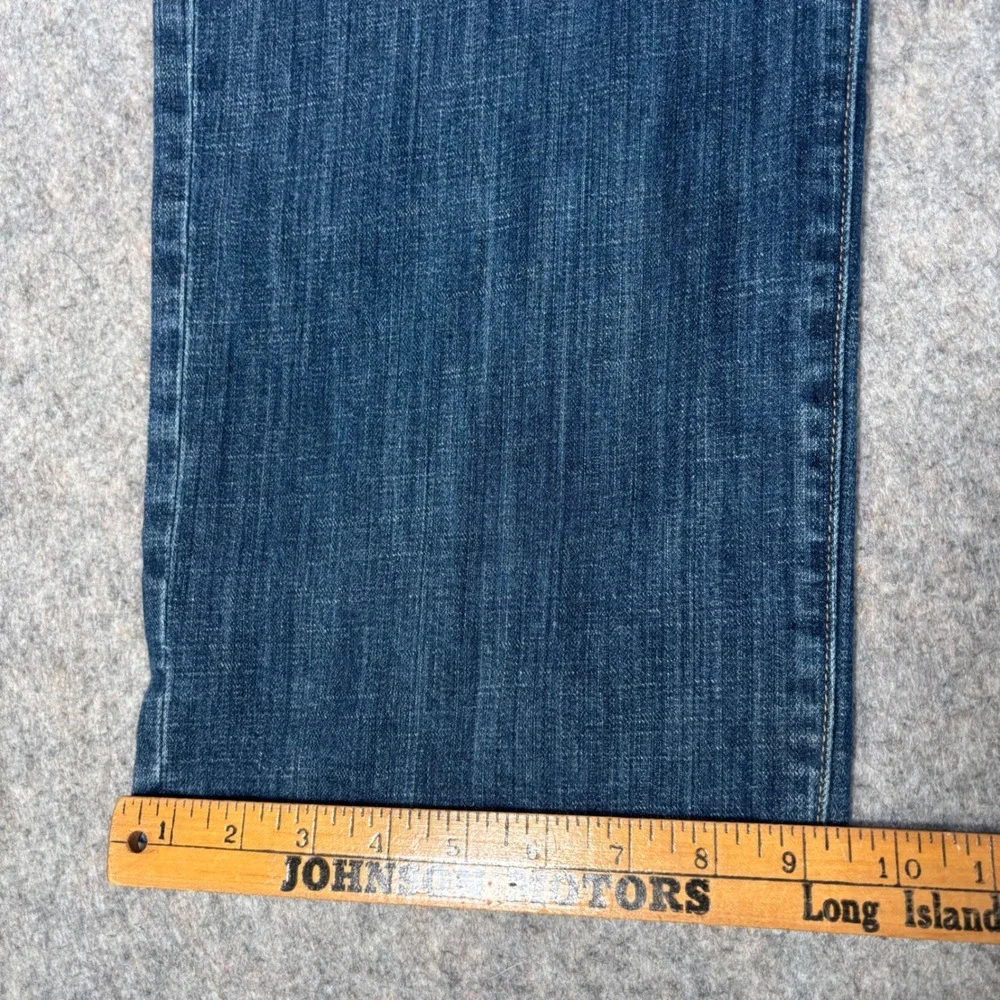 Lucky Brand 361 Vintage Straight Mens 42x30 Blue Denim Jeans 7M12228 Wide Leg